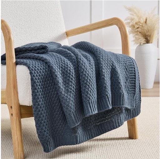Linen Throw Blanket